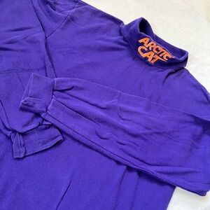 VINTAGE ARCTIC CAT SNOWBOARDING TURTLE NECK TEE